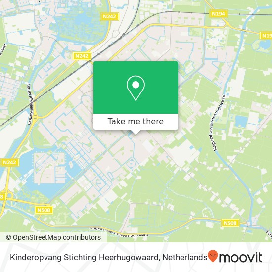 Kinderopvang Stichting Heerhugowaard kaart