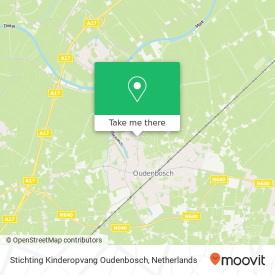 Stichting Kinderopvang Oudenbosch kaart