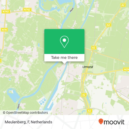 Meulenberg, F kaart