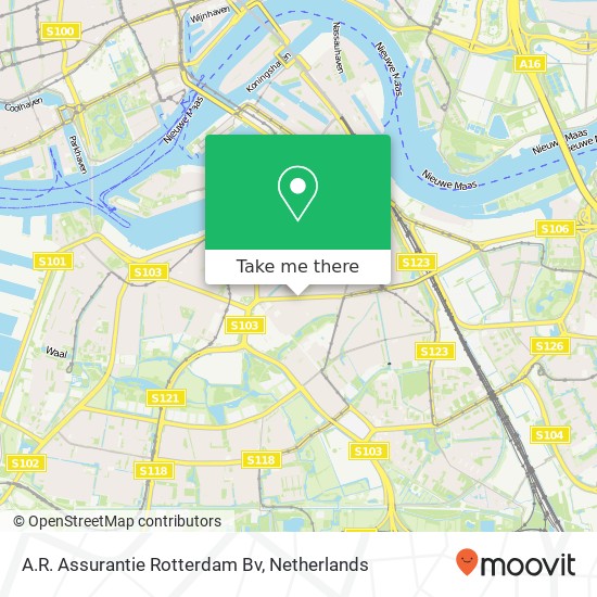 A.R. Assurantie Rotterdam Bv kaart