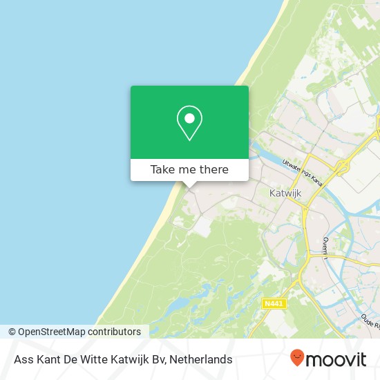 Ass Kant De Witte Katwijk Bv kaart