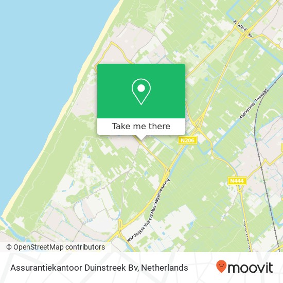 Assurantiekantoor Duinstreek Bv kaart