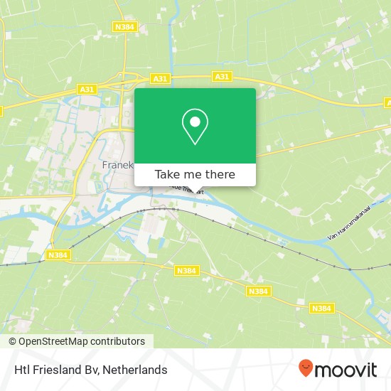 Htl Friesland Bv kaart