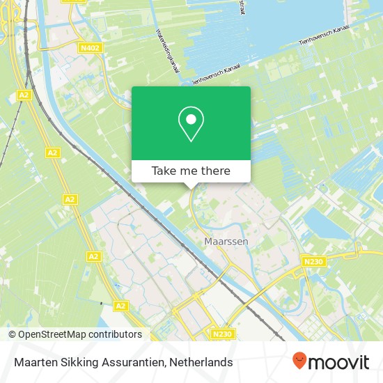 Maarten Sikking Assurantien kaart