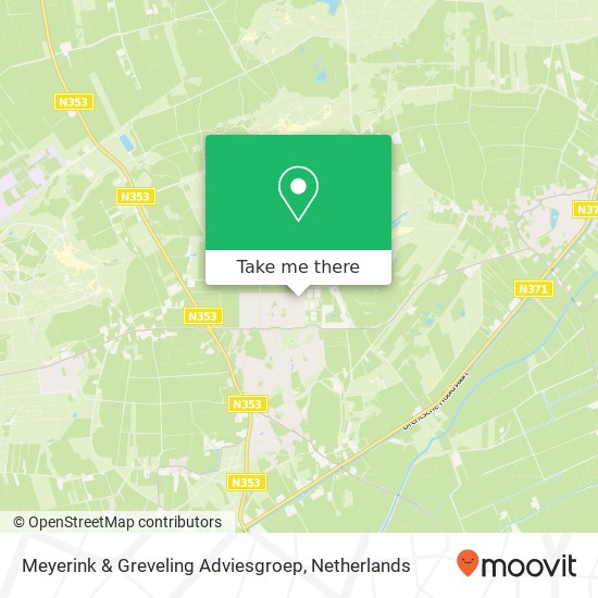 Meyerink & Greveling Adviesgroep kaart