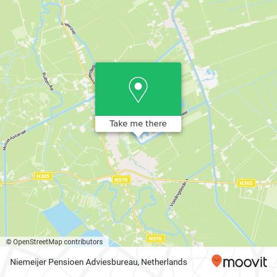Niemeijer Pensioen Adviesbureau kaart