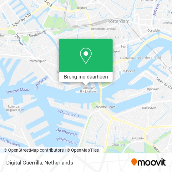 Digital Guerrilla kaart