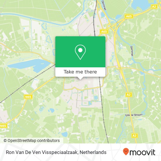 Ron Van De Ven Visspeciaalzaak kaart