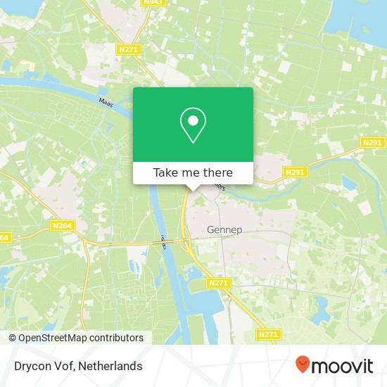 Drycon Vof kaart