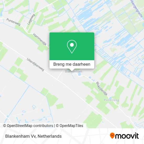 Blankenham Vv kaart