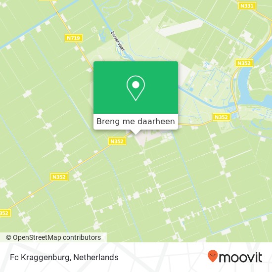 Fc Kraggenburg kaart