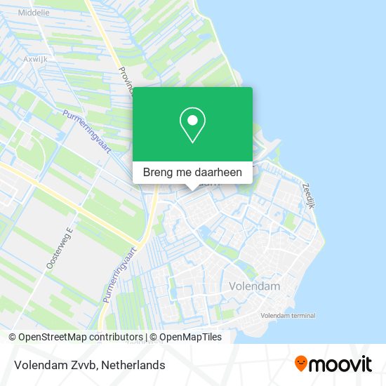 Volendam Zvvb kaart