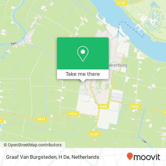 Graaf Van Burgsteden, H De kaart