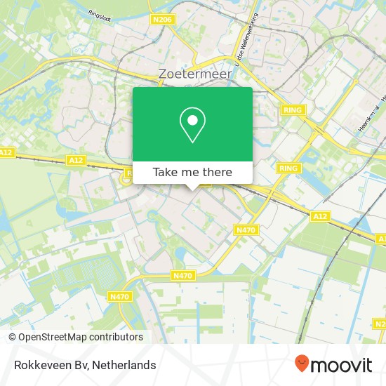 Rokkeveen Bv kaart