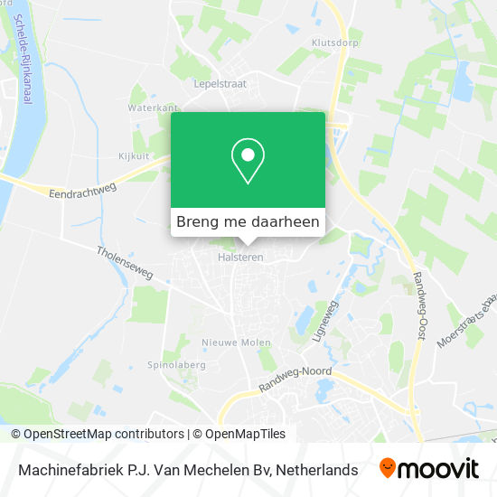 Machinefabriek P.J. Van Mechelen Bv kaart