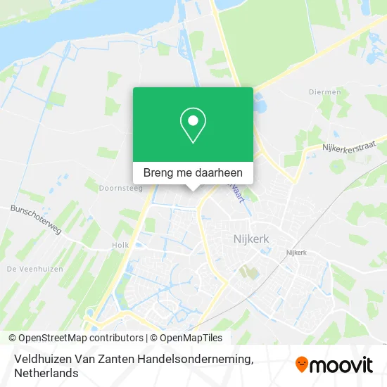 Veldhuizen Van Zanten Handelsonderneming kaart