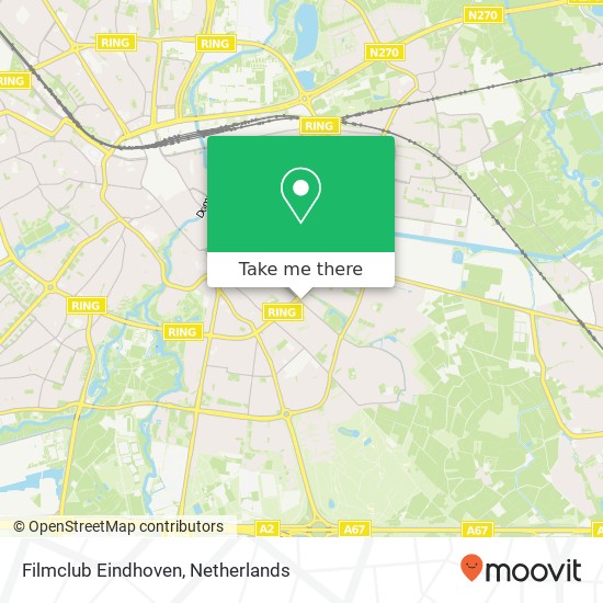 Filmclub Eindhoven kaart
