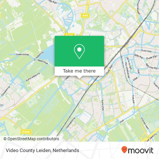 Video County Leiden kaart