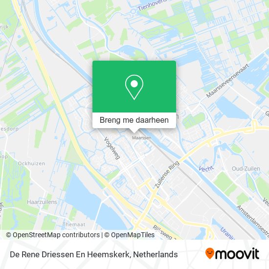 De Rene Driessen En Heemskerk kaart