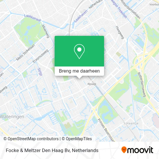 Focke & Meltzer Den Haag Bv kaart