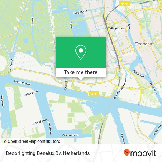 Decorlighting Benelux Bv kaart