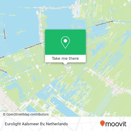 Eurolight Aalsmeer Bv kaart
