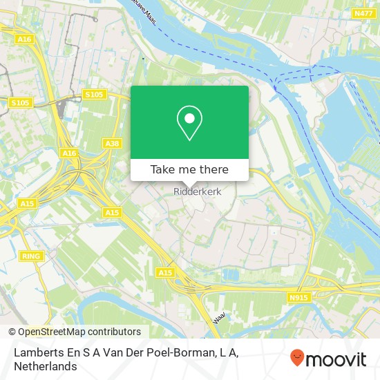 Lamberts En S A Van Der Poel-Borman, L A kaart