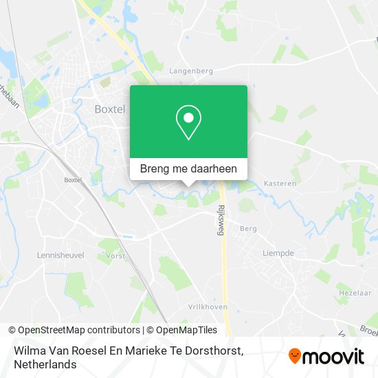Wilma Van Roesel En Marieke Te Dorsthorst kaart