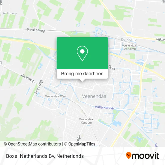 Boxal Netherlands Bv kaart