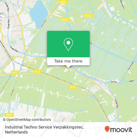 Industrial Techno Service Verpakkingstec kaart