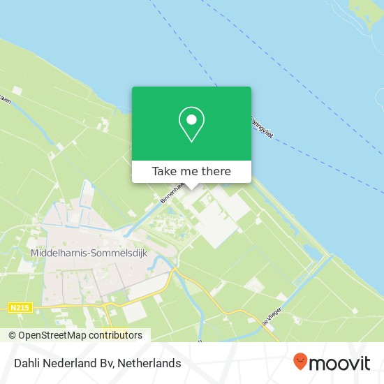 Dahli Nederland Bv kaart