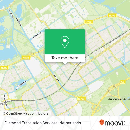 Diamond Translation Services kaart