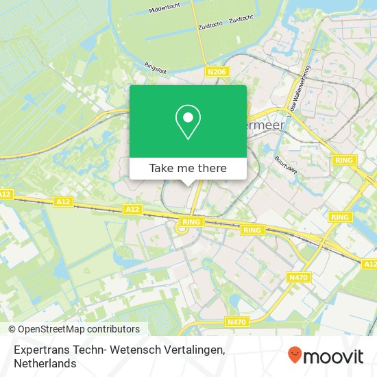 Expertrans Techn- Wetensch Vertalingen kaart