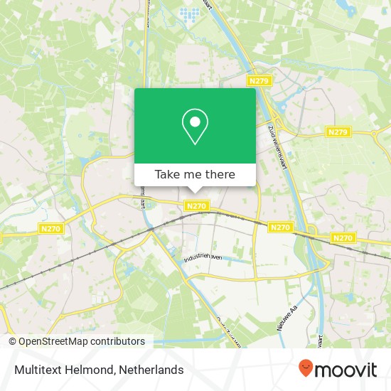Multitext Helmond kaart