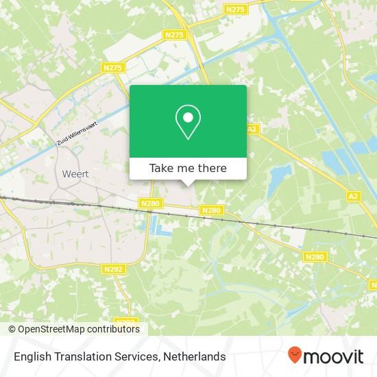 English Translation Services kaart