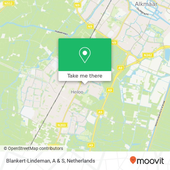 Blankert-Lindeman, A & S kaart