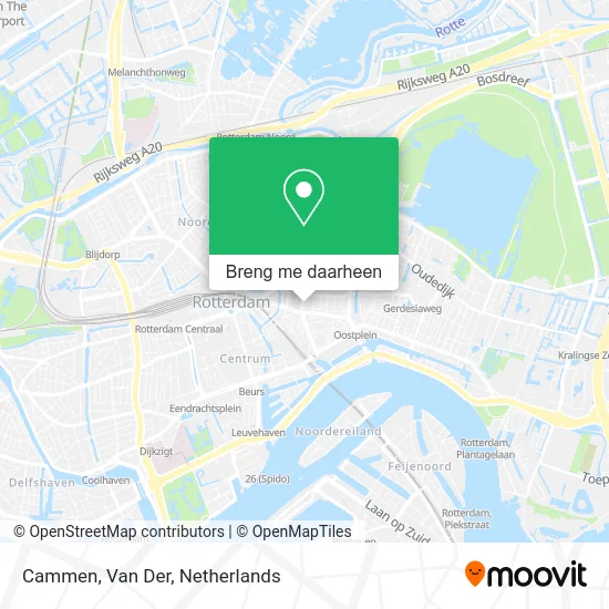 Cammen, Van Der kaart