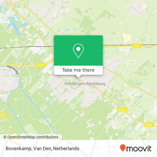 Bovenkamp, Van Den kaart