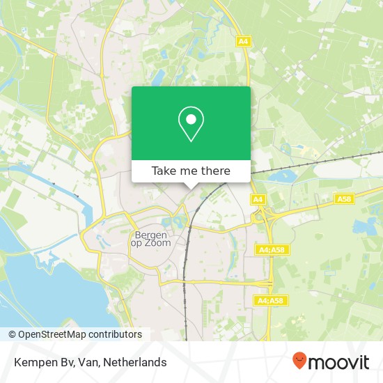 Kempen Bv, Van kaart