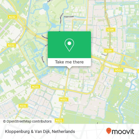 Kloppenburg & Van Dijk kaart
