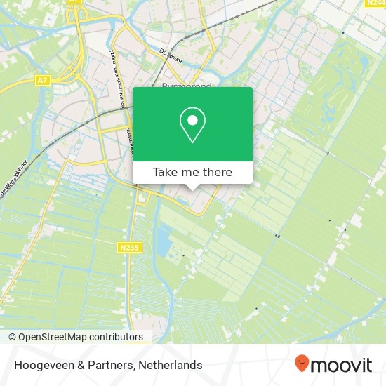 Hoogeveen & Partners kaart