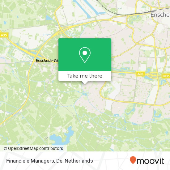 Financiele Managers, De kaart