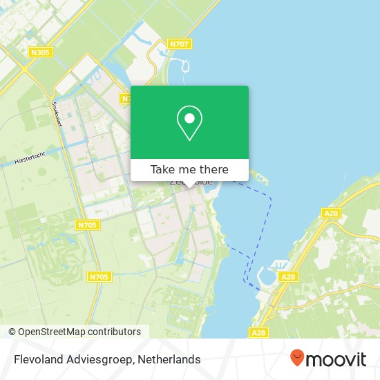 Flevoland Adviesgroep kaart
