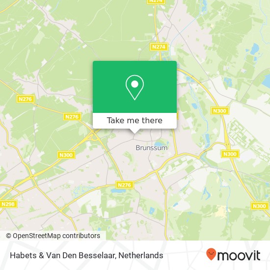 Habets & Van Den Besselaar kaart