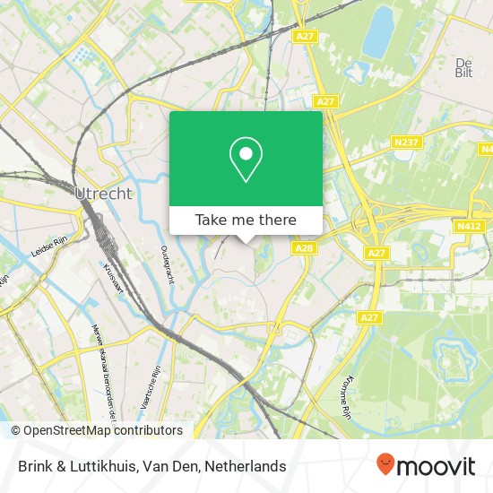 Brink & Luttikhuis, Van Den kaart