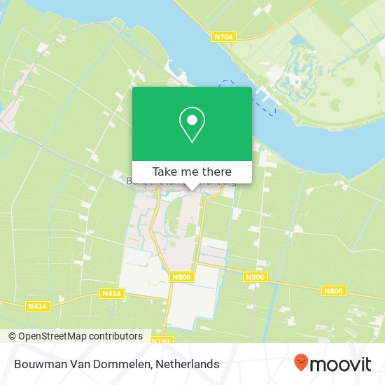Bouwman Van Dommelen kaart