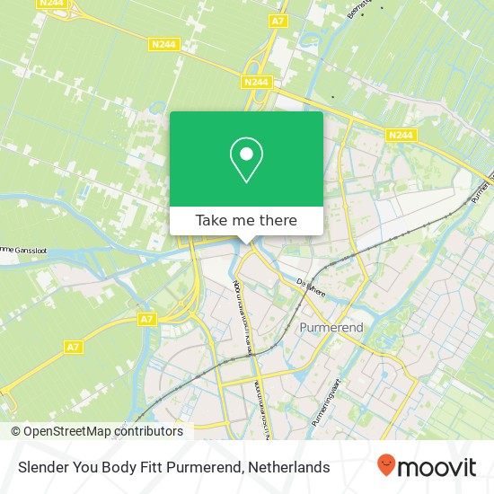 Slender You Body Fitt Purmerend kaart