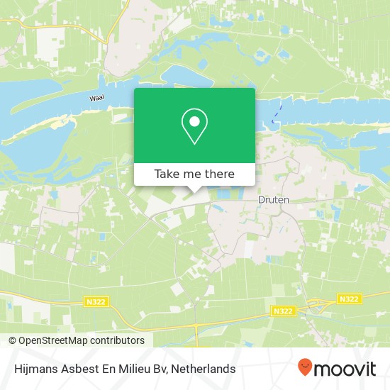 Hijmans Asbest En Milieu Bv kaart