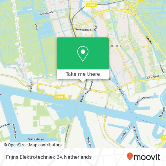 Frijns Elektrotechniek Bv kaart