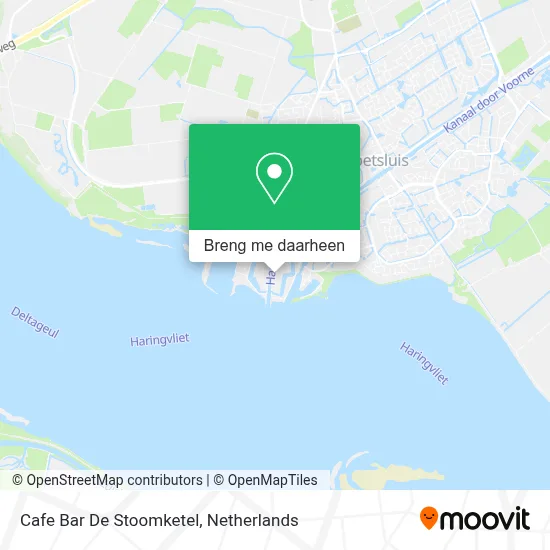 Cafe Bar De Stoomketel kaart